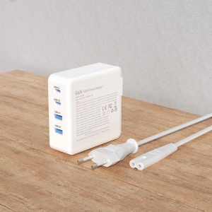 Kup Dudao Încărcător A100EU GaN 100W 2xUSB-C / 2xUSB-A alb - DDA294 - {ean13} - Sklep Home Screen