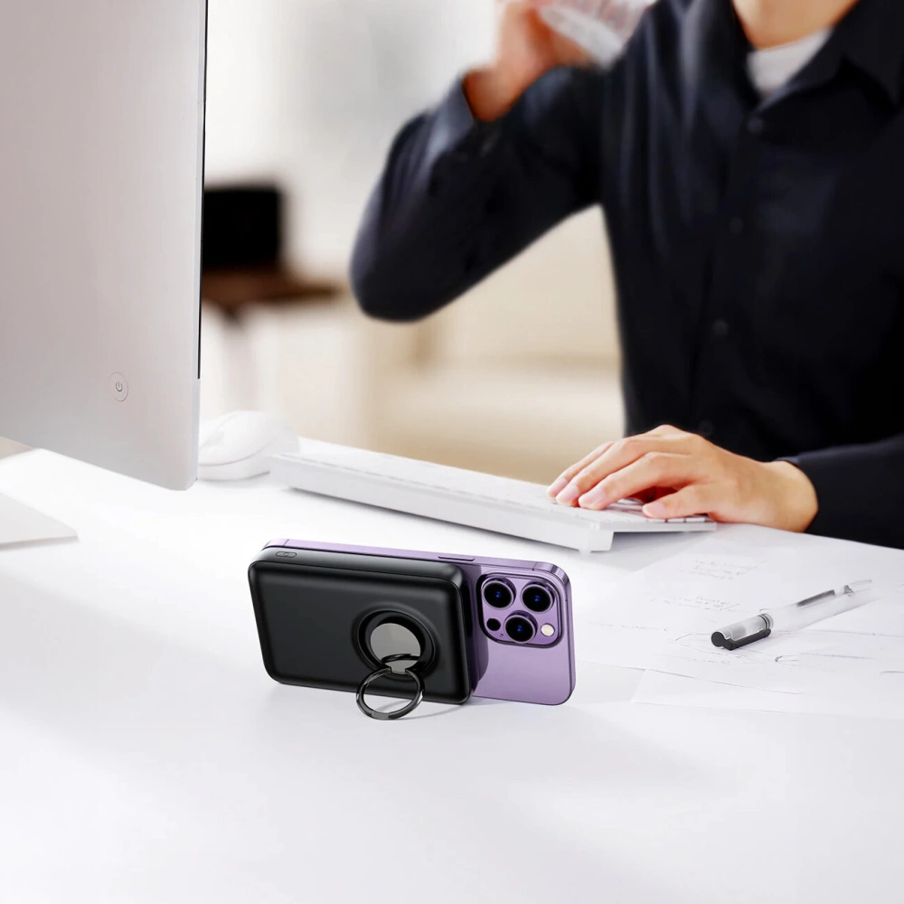 Powerbank bezprzewodowy Joyroom JR-W050 10000mAh 20W MagSafe czarny