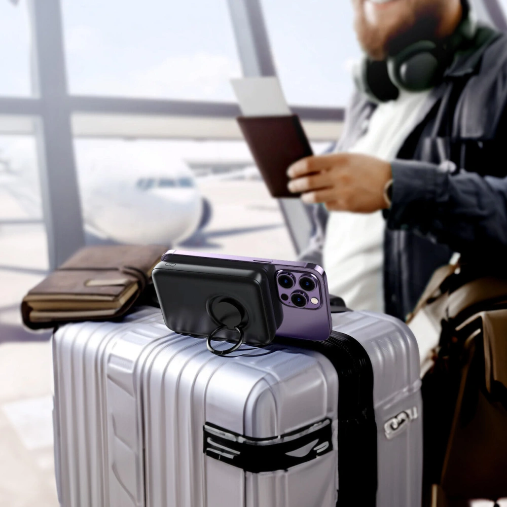 Powerbank bezprzewodowy Joyroom JR-W050 10000mAh 20W MagSafe czarny