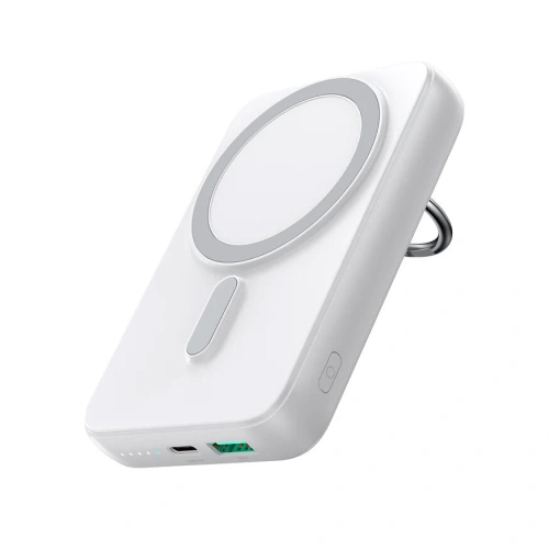 Kup Powerbank bezprzewodowy Joyroom JR-W050 10000mAh 20W MagSafe biały - JYR781 - {ean13} - Sklep Home Screen