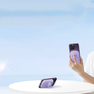 Buy Joyroom JR-W030 6000mAh 20W MagSafe wireless powerbank purple - JYR784 - {ean13} - Home Screen Store Europe