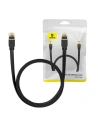 Kabel síťový Baseus, Ethernet RJ45, 10 Gbps, Cat.7, 2m (černý)