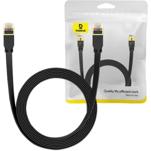 Kup Kabel sieciowy Baseus, Ethernet RJ45, 10 Gbps, Cat.7, 5m (czarny) - BSU4608 - {ean13} - Sklep Home Screen