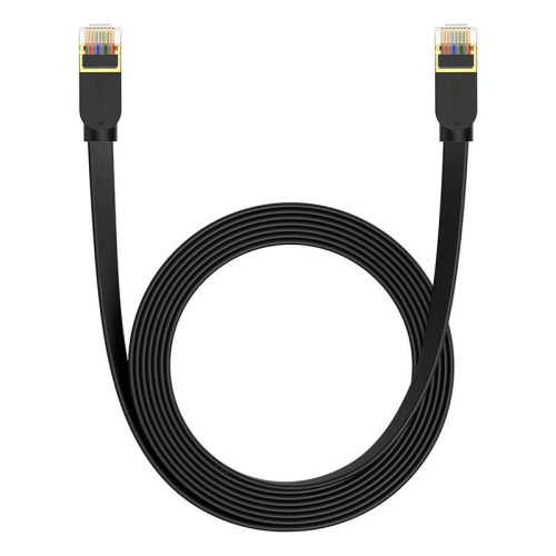 Kup BaseusCablu de rețea , Ethernet RJ45, 10 Gbps, Cat.7, 5m (negru) - BSU4608 - {ean13} - Sklep Home Screen