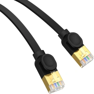 Kup Kabel sieciowy Baseus, Ethernet RJ45, 10 Gbps, Cat.7, 5m (czarny) - BSU4608 - {ean13} - Sklep Home Screen