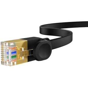 Kup Kabel sieciowy Baseus, Ethernet RJ45, 10 Gbps, Cat.7, 5m (czarny) - BSU4608 - {ean13} - Sklep Home Screen