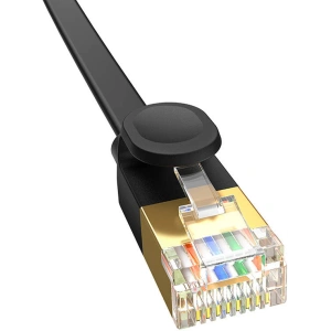 Kup Kabel sieciowy Baseus, Ethernet RJ45, 10 Gbps, Cat.7, 5m (czarny) - BSU4608 - {ean13} - Sklep Home Screen