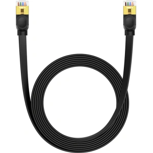 Kup Kabel sieciowy Baseus, Ethernet RJ45, 10 Gbps, Cat.7, 5m (czarny) - BSU4608 - {ean13} - Sklep Home Screen