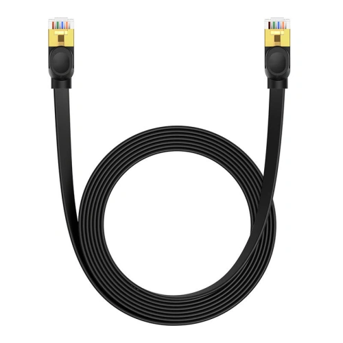 Kup BaseusCablu de rețea , Ethernet RJ45, 10 Gbps, Cat.7, 5m (negru) - BSU4608 - {ean13} - Sklep Home Screen