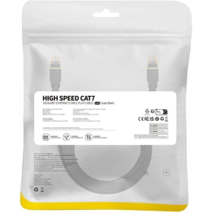 Kup Kabel sieciowy Baseus, Ethernet RJ45, 10 Gbps, Cat.7, 5m (czarny) - BSU4608 - {ean13} - Sklep Home Screen