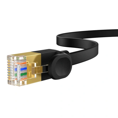 Buy Baseus network cable, Ethernet RJ45, 10 Gbps, Cat.7, 8m (black) - BSU4609 - {ean13} - Home Screen Store Europe