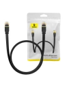 Kabel síťový Baseus, Ethernet RJ45, 10 Gbps, Cat.7, 1,5m (černý)