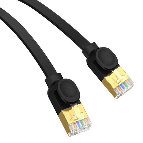 Kup BaseusCablu de rețea , Ethernet RJ45, 10 Gbps, Cat.7, 1.5m (negru) - BSU4610 - {ean13} - Sklep Home Screen