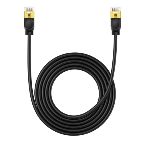 Kup Netzwerkkabel Baseus High Speed, Ethernet RJ45, 10 Gbps, Cat.7, 3m (schwarz) - BSU4611 - {ean13} - Sklep Home Screen