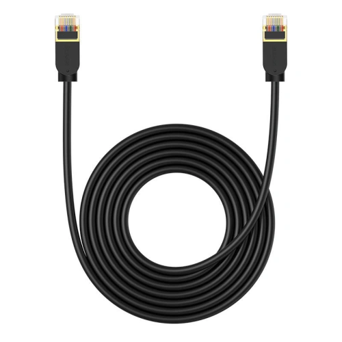 Kup Kabel síťový Baseus High Speed, Ethernet RJ45, 10 Gbps, Cat.7, 5m (černý) - BSU4612 - {ean13} - Sklep Home Screen
