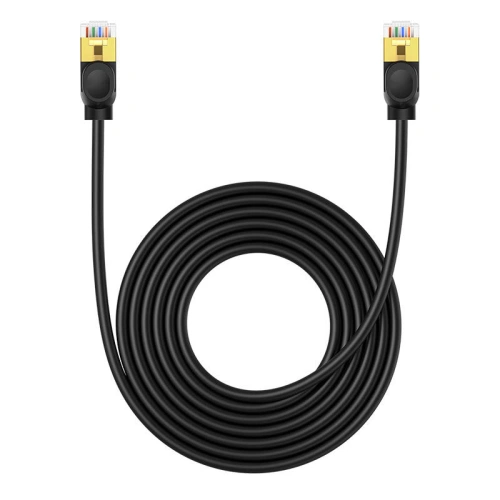 Kup Kabel síťový Baseus High Speed, Ethernet RJ45, 10 Gbps, Cat.7, 5m (černý) - BSU4612 - {ean13} - Sklep Home Screen