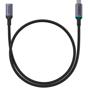 Kábel meghosszabbítása Baseus USB-C férfi női High Definition, 10Gbps, 0,5m (fekete)