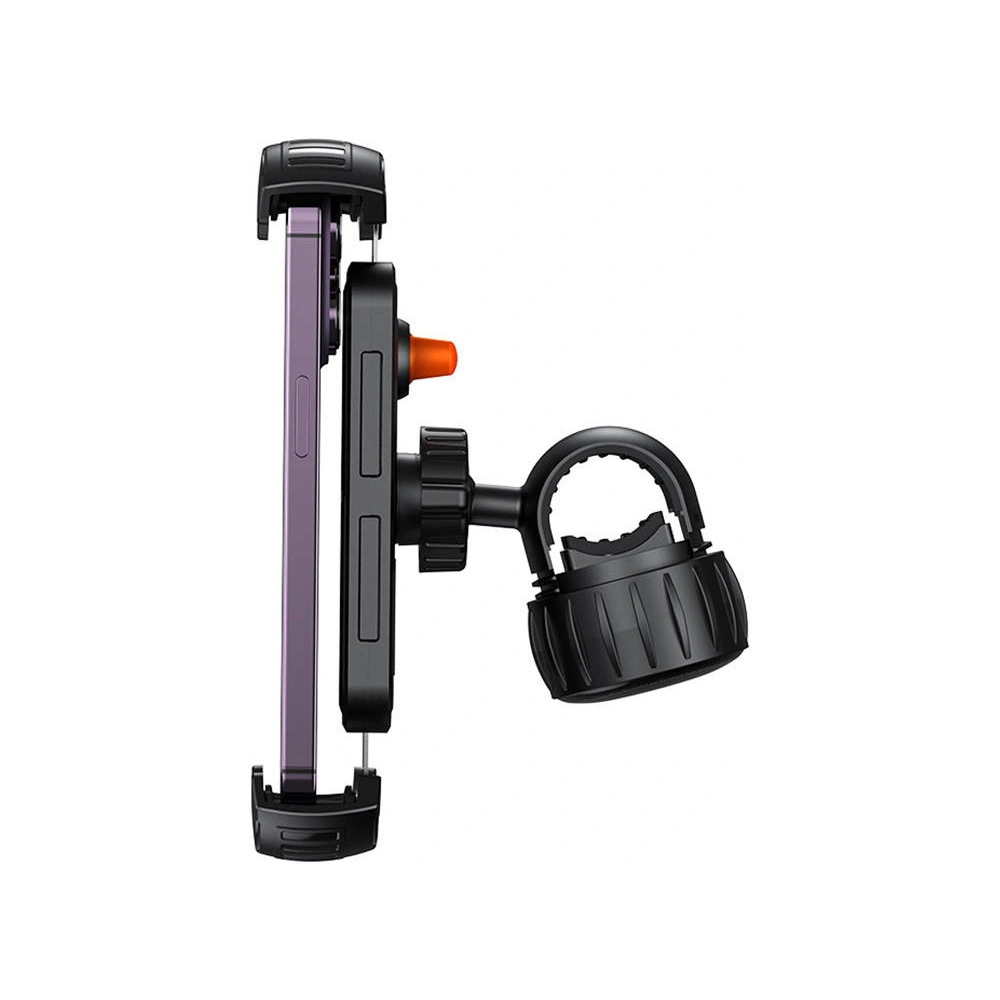 Uchwyt rowerowy Baseus QuickGo do telefonów 5,7 cali do 7,2 cali (czarny)