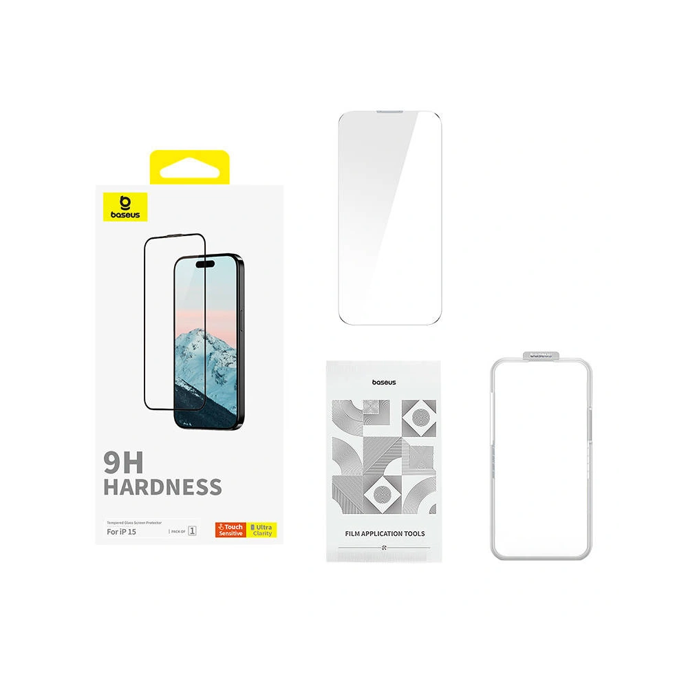 Szkło hartowane Baseus Diamond do Apple iPhone 15