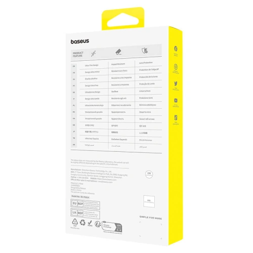 Kup Baseus Apple Diamant din sticlă călită pentru iPhone 15 - BSU4616 - {ean13} - Sklep Home Screen
