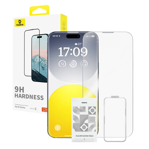 Kup Baseus Apple Diamant din sticlă călită pentru iPhone 15 Pro - BSU4617 - {ean13} - Sklep Home Screen