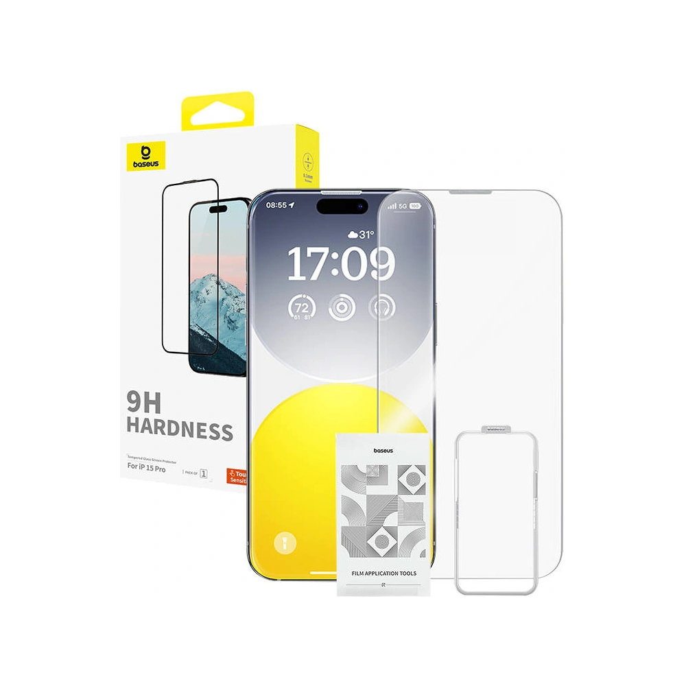 Szkło hartowane Baseus Diamond do Apple iPhone 15 Pro