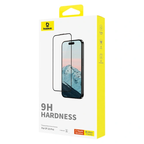 Kup Gehärtetes Glas Baseus Diamond für Apple iPhone 15 Pro - BSU4617 - {ean13} - Sklep Home Screen