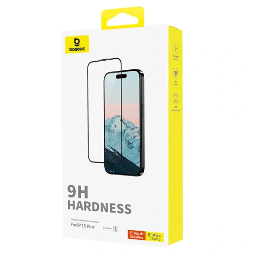 Kup Gehärtetes Glas Baseus Diamond für Apple iPhone 15 Plus / 14 Plus - BSU4618 - {ean13} - Sklep Home Screen