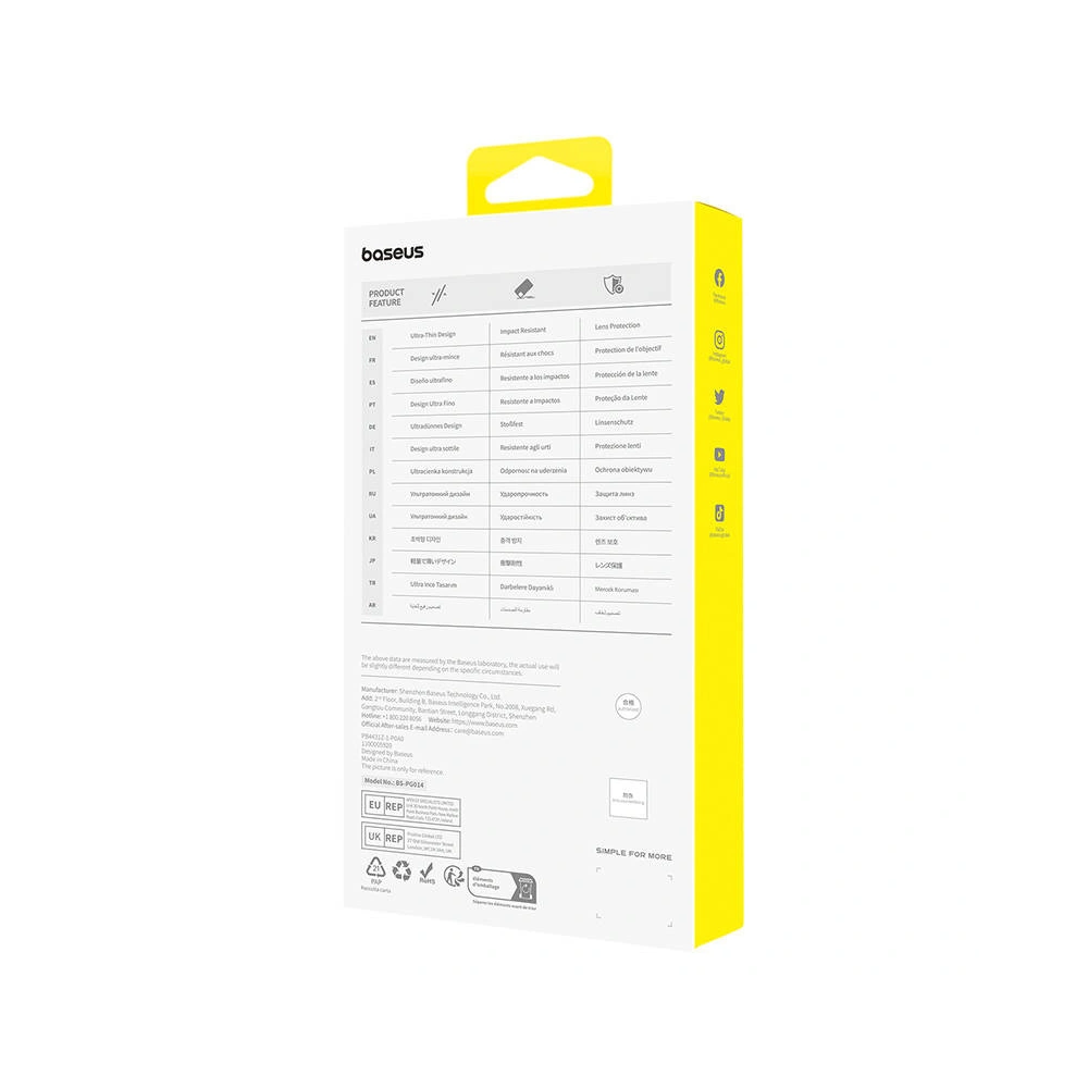 Szkło hartowane Baseus Diamond do Apple iPhone 15 Plus / 14 Plus