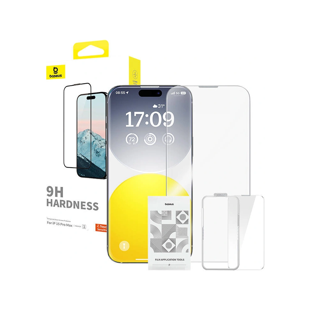 Szkło hartowane Baseus Diamond do Apple iPhone 15 Pro Max