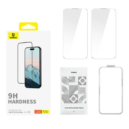 Kup Szkło hartowane Baseus Diamond do Apple iPhone 15 Pro Max - BSU4619 - {ean13} - Sklep Home Screen