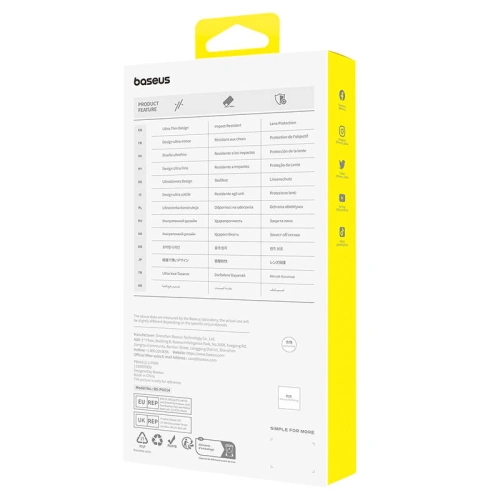 Kup Gehärtetes Glas Baseus Diamond für Apple iPhone 15 Pro Max - BSU4619 - {ean13} - Sklep Home Screen
