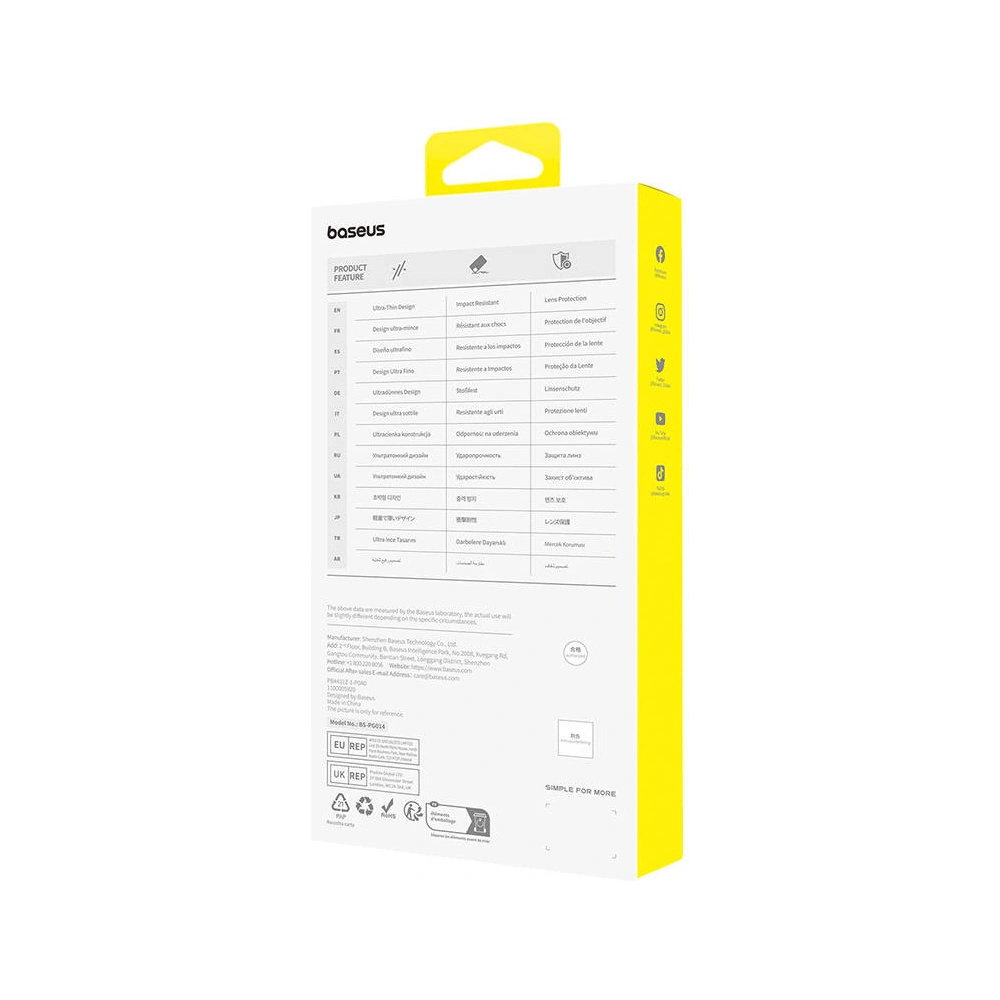 Szkło hartowane Baseus Diamond do Apple iPhone 15 Pro Max