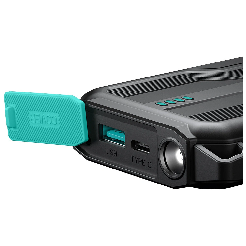 Powerbank Joyroom JR-L016 10000mAh + kable USB-C / micro USB / Lightning (czarny)