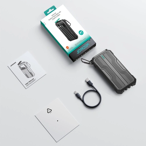 Kup Powerbank Joyroom JR-L016 10000mAh + kabely USB-C / micro USB / Lightning (černý) - JYR785 - {ean13} - Sklep Home Screen