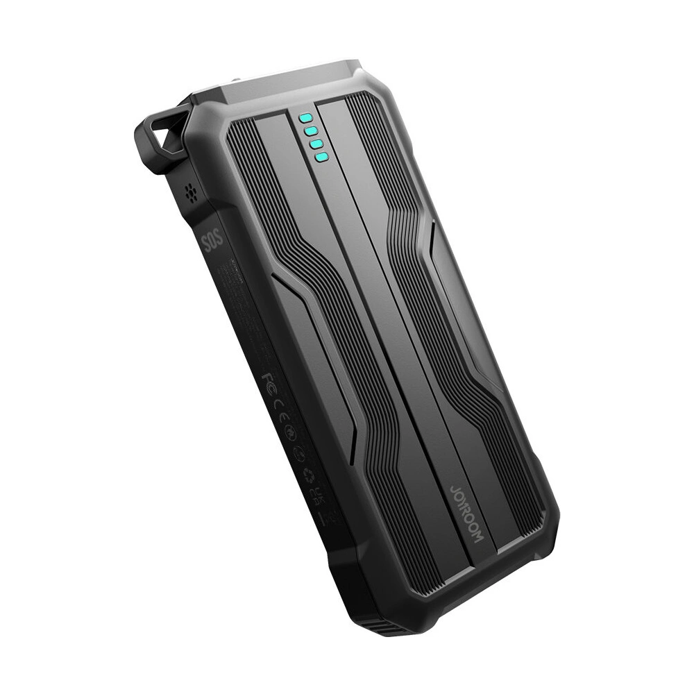 Powerbank Joyroom JR-L016 10000mAh + kable USB-C / micro USB / Lightning (czarny)