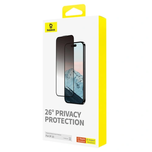Kup Privatisierendes Glas Baseus Diamond Apple iPhone 15 - BSU4620 - {ean13} - Sklep Home Screen