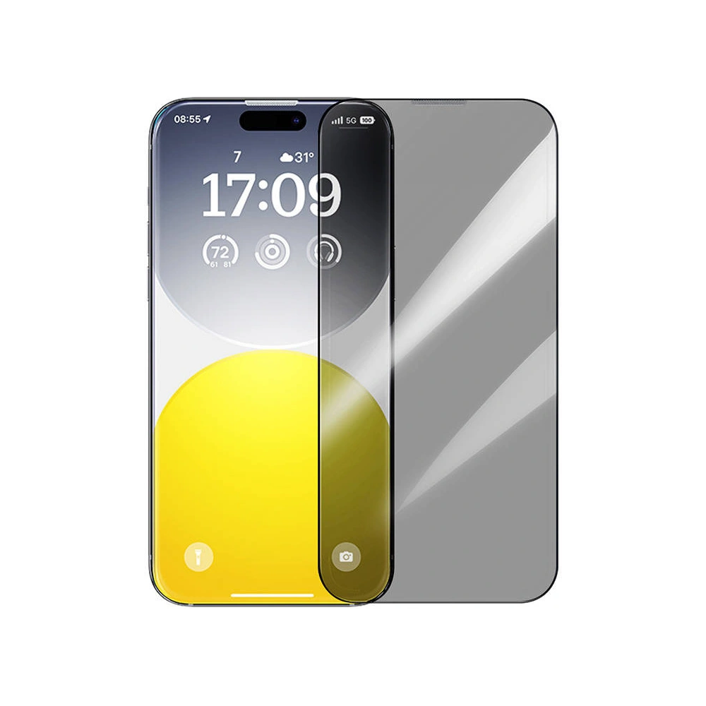 Szkło prywatyzujące Baseus Diamond Apple iPhone 15 Pro