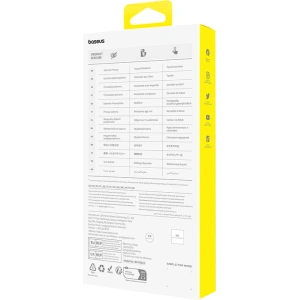 Baseus Apple Sticlă de confidențialitate Diamond iPhone 15 Pro
