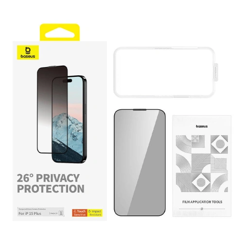 Kup Privatisierendes Glas Baseus Diamond Apple iPhone 15 Plus / 14 Plus - BSU4622 - {ean13} - Sklep Home Screen