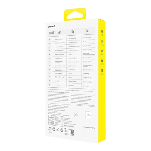 Buy Baseus Diamond Apple iPhone 15 Pro Max privacy glass - BSU4623 - {ean13} - Home Screen Store Europe