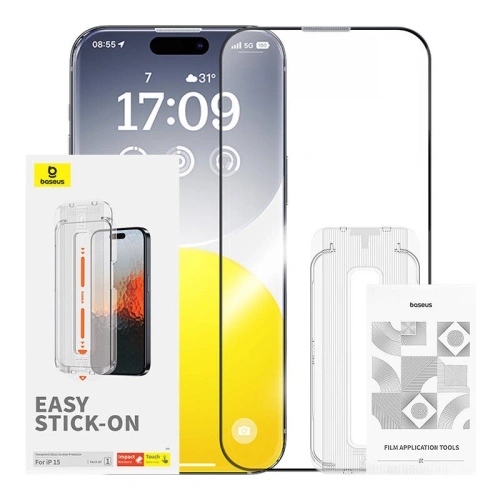 Kup Gehärtetes Glas Baseus Sapphire Apple iPhone 15 - BSU4624 - {ean13} - Sklep Home Screen