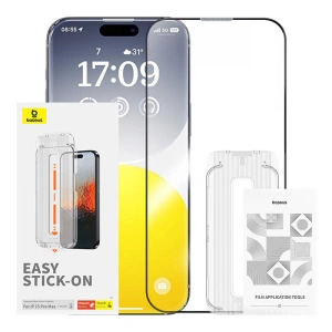 Kup Szkło hartowane Baseus Sapphire Apple iPhone 15 Pro Max - BSU4627 - {ean13} - Sklep Home Screen
