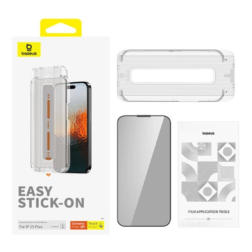 Kup Privatisierendes Glas Baseus Sapphire Apple iPhone 15 Plus / 14 Plus - BSU4630 - {ean13} - Sklep Home Screen
