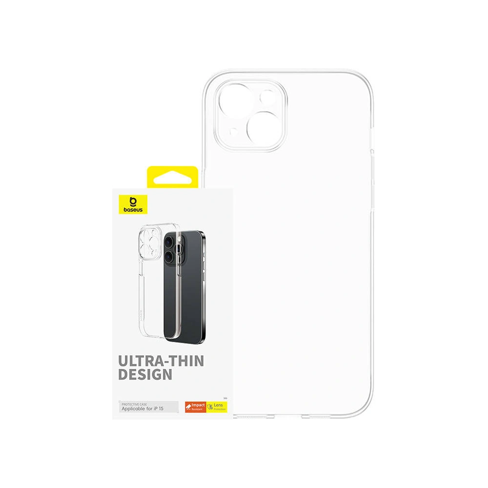 Etui Baseus OS-Lucent Series Apple iPhone 15 (Przezroczysty)