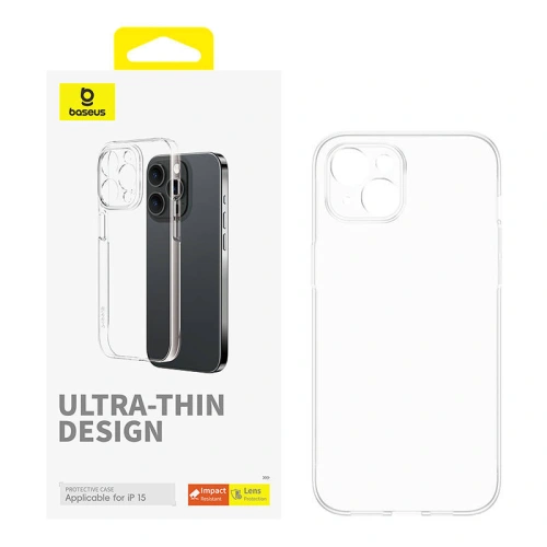 Buy Baseus OS-Lucent Series Apple iPhone 15 (clear) - BSU4632 - {ean13} - Home Screen Store Europe