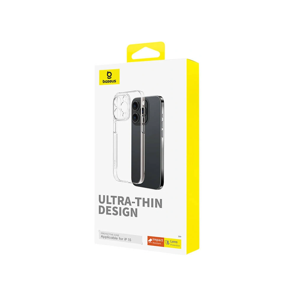 Etui Baseus OS-Lucent Series Apple iPhone 15 (Przezroczysty)