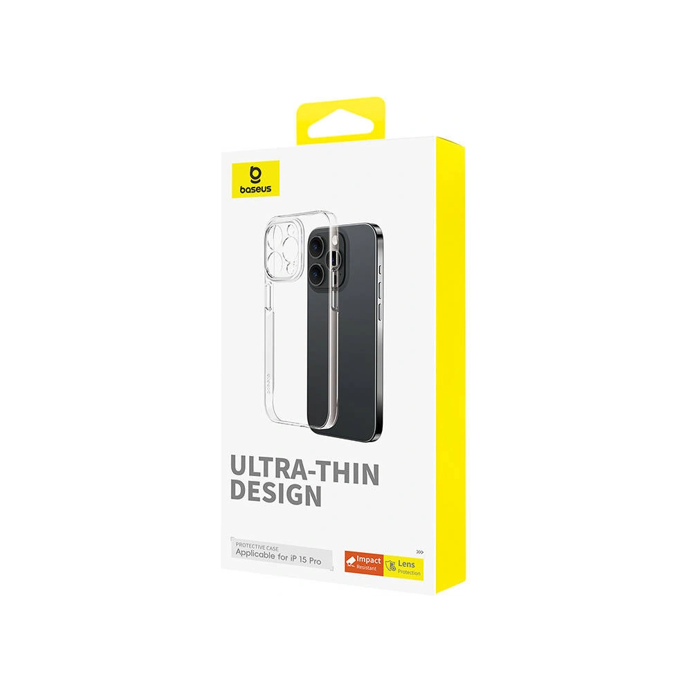 Etui Baseus OS-Lucent Series Apple iPhone 15 Pro (Przezroczysty)