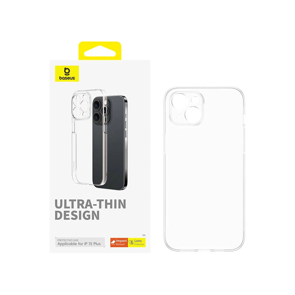 Etui Baseus OS-Lucent Series Apple iPhone 15 Plus / 14 Plus (Przezroczysty)