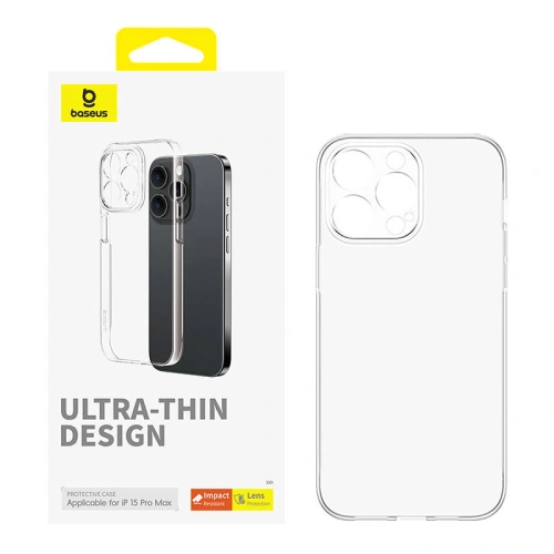 Kup Case Baseus OS-Lucent Series Apple iPhone 15 Pro Max (Transparent) - BSU4635 - {ean13} - Sklep Home Screen